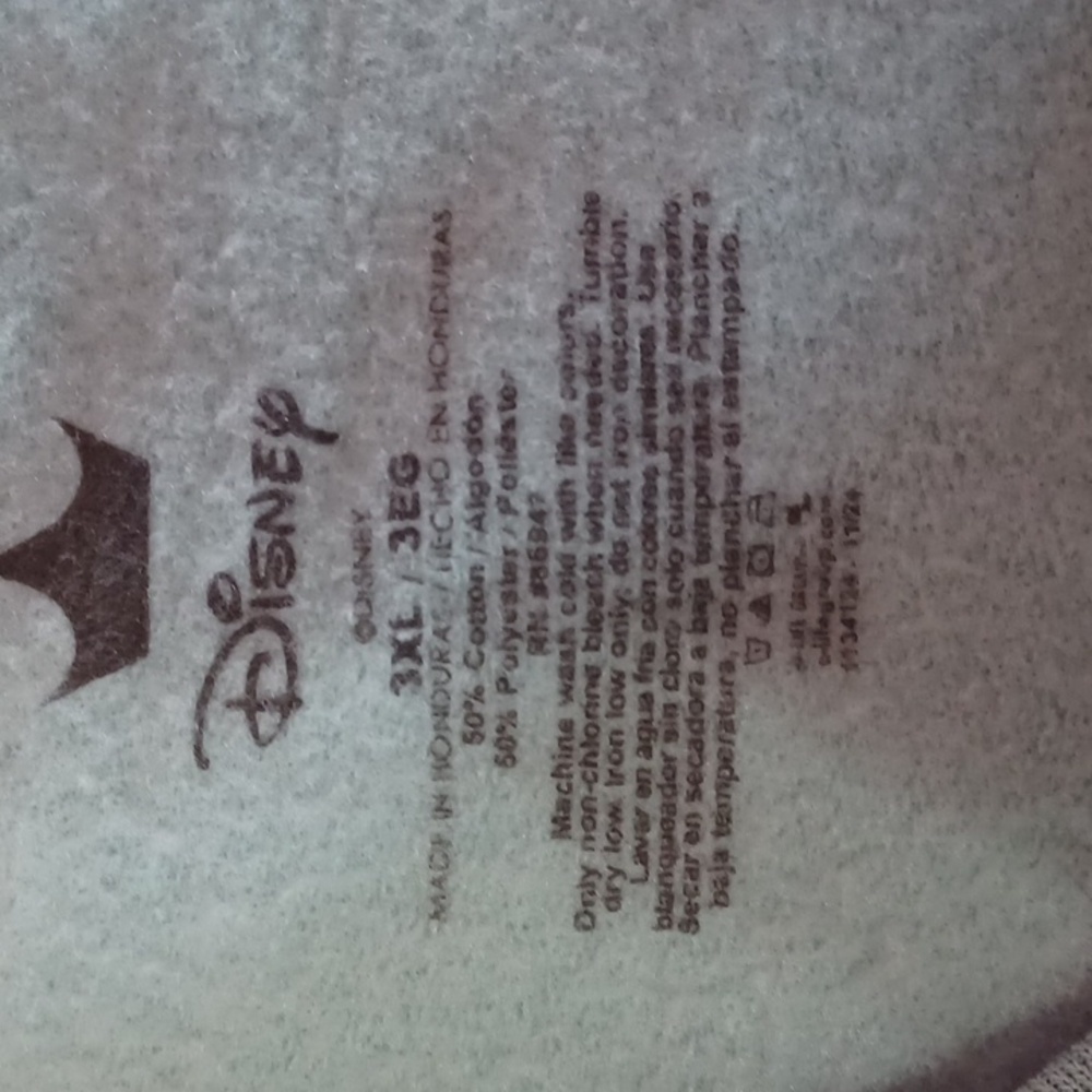 Disney Moana Doodle Portrait Women's Crewneck Sweatshirt, Unisex, Like New, 3XL - Picture 13 of 14